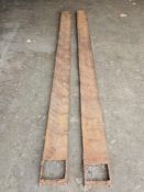 (1) Set 7 ft. Fork Extensions