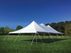 Eureka 20 x 40 Elite High Peak White Tent