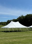 Eureka 30 x 45 Elite High Peak White Tent