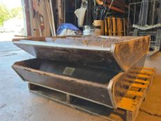 (2) 32 in. Wood Stage Stairs