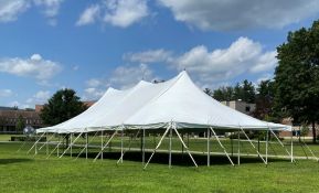 Eureka 30 x 60 Elite High Peak White Tent