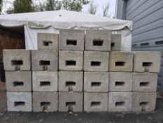 (42) 500 lb. Concrete Blocks