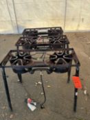 (3) Portable Propane Gas Cookers