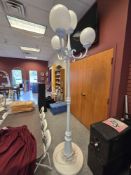 (3) 4-Bulb Lamp Post Lights