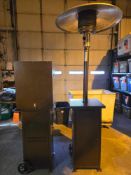 (2) Rhino Portable Patio Heaters