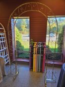 5 ft. x 8 ft. Wedding Brass Arch