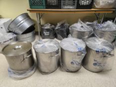 (4) 40 qt. Stock Pots