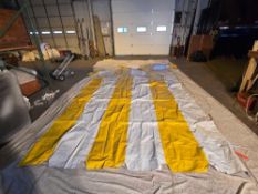 (3) Anchor 9 x 10 Marquee Tents