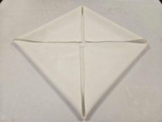 (191) Ivory Cloth Napkins