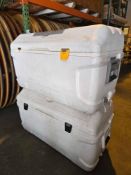 (2) Igloo 165 qt. Super Coolers