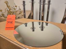 (26) 15 in. C.P. Mirror Glasses