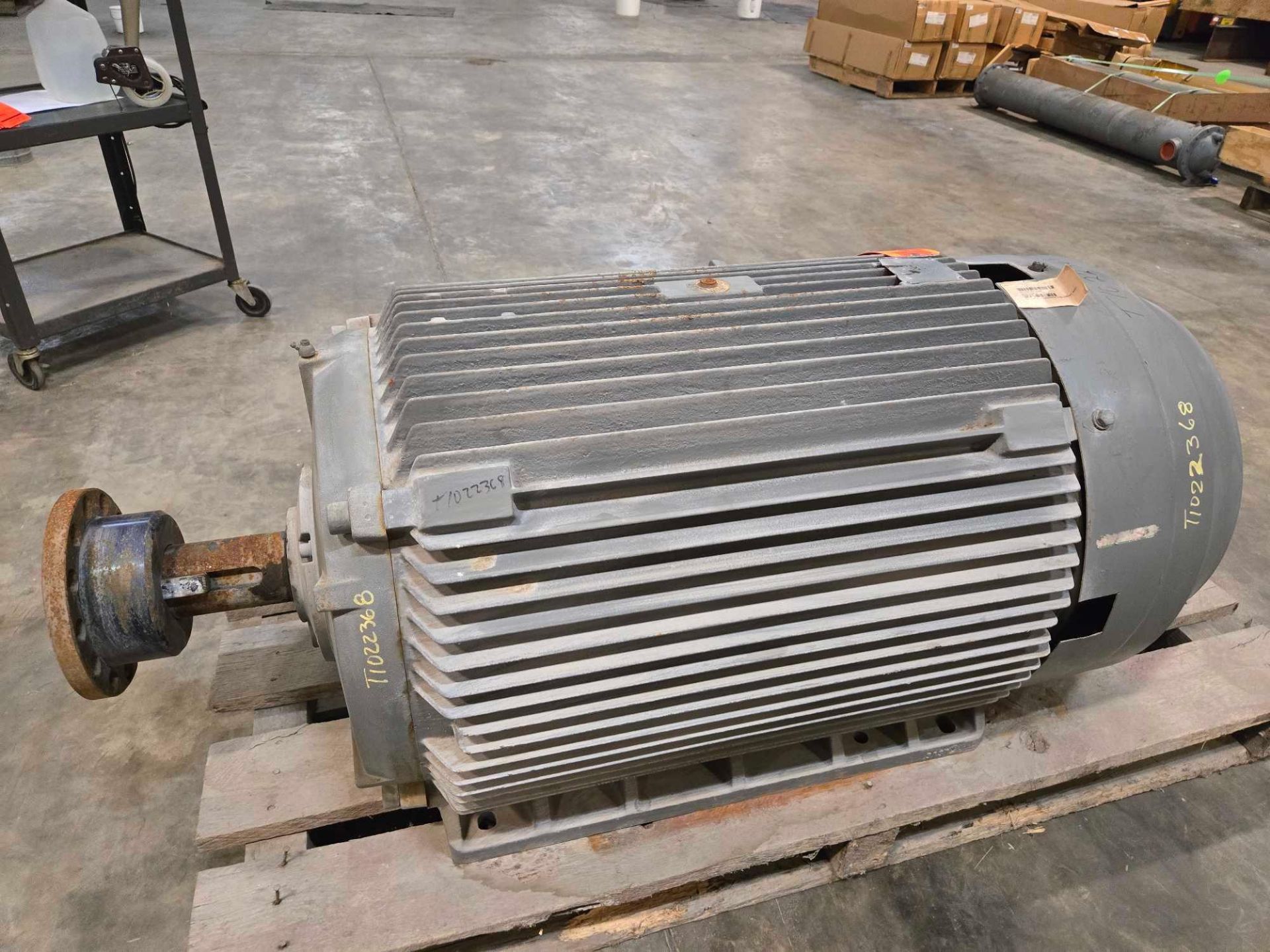 250 HP motor, 449T frame, (floor)