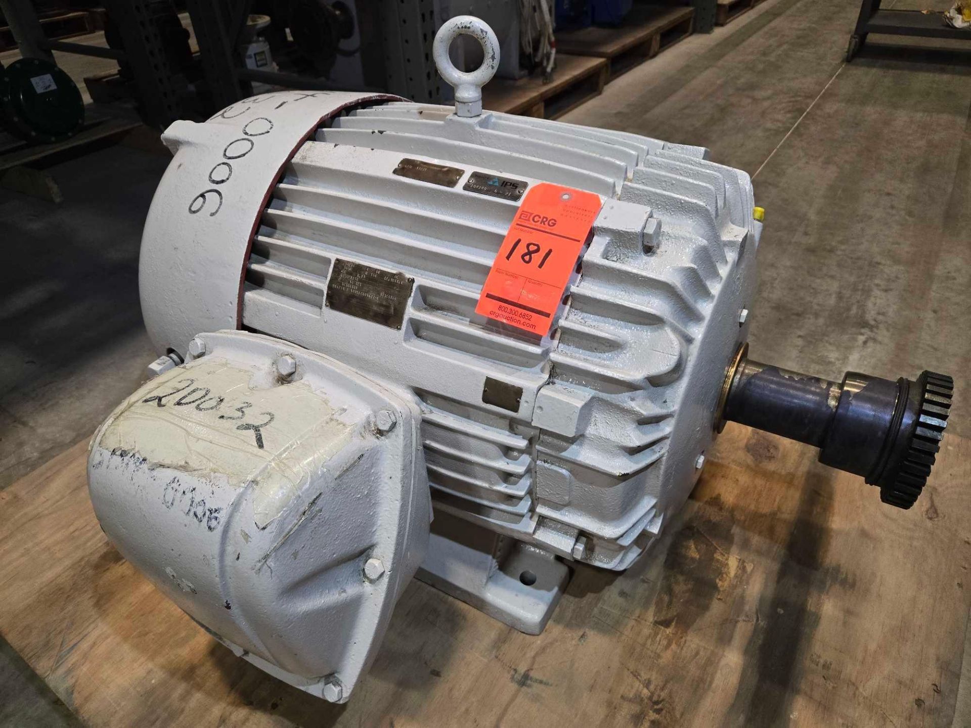 U.S. Electric Motors 60/40 HP motor, 1790/1190 RPM's, 460V, 405T frame ...
