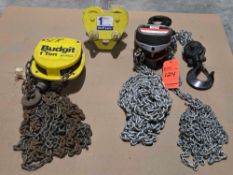 Jet Manual Lifting Chain/Budgit Manual Lifting Chain/Duffy Lynx Trolley