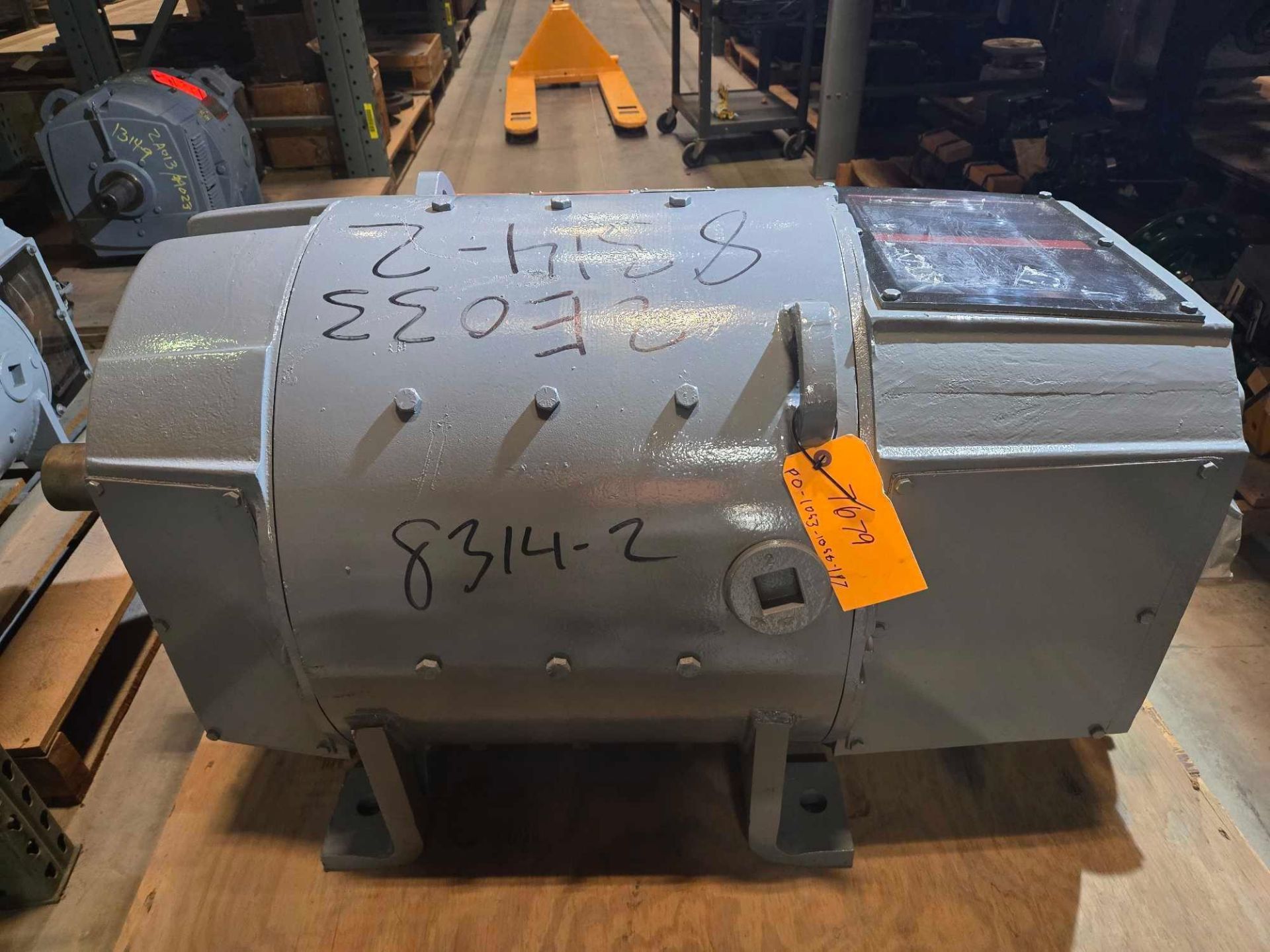 General Electric 150 HP Direct current motor, 1150/2000 RPM's, 500V ...
