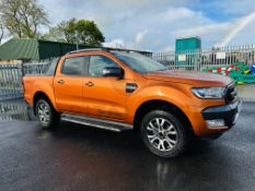 (ON SALE) FORD RANGER 3.2TDCI *WILDTRAK DOUBLE CAB PICK UP* AUTOMATIC - 67 REG -LEATHER-SAT NAV