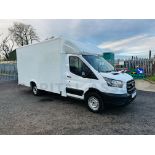 FORD TRANSIT *LWB - LOW LOADER / LUTON BOX VAN* (2023 - EURO 6) 2.0 TDCI 'ECOBLUE' *ONLY 59K MILES*