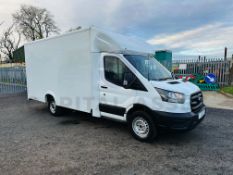 FORD TRANSIT *LWB - LOW LOADER / LUTON BOX VAN* (2023 - EURO 6) 2.0 TDCI 'ECOBLUE' *ONLY 59K MILES*