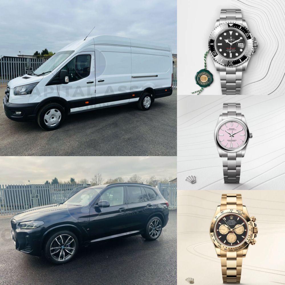 *Luxury Vehicle & Rolex Auction* ~ Selection of 2025 Rolex Collection ~ 2024 BMW X3 *M Sport* ~ 2023 Ford Fiesta *Titanium* + Many More !!!