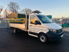 VOLKSWAGEN CRAFTER CR35 2.0 TDI *LONG WHEEL BASE DROPSIDE TRUCK WITH ELECTRIC TAIL-LIFT* - 2021 REG