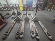 Lot of (3) Assorted Pallet Jacks