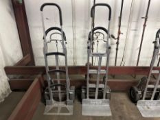 Lot of (2) Magliner Aluminum 2 Wheel Dollies