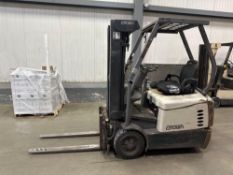 2013 Crown Electric Forklift Model SC5215-30