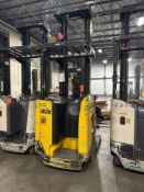 2016 Yale Model NR045EB Stand Up Reach Forklift