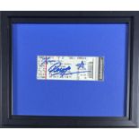 Ringo Starr - Hand Signed Original Ticket
