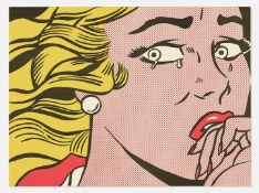 Roy Lichtenstein - Crying Girl, Castelli Mailer