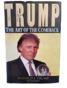 Donald Trump â€“ Art of the Comeback, Hand Signed First Edition