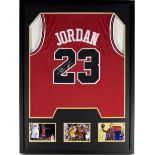 Michael Jordan - Hand Signed Jersey