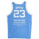 Michael Jordan â€“ Hand Signed UNC Jersey, Upper Deck Authenticated
