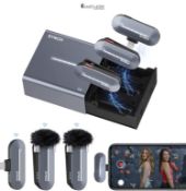 RRP £86.70 - SYNCO Wireless Lavalier Microphone【MFi Lightning-Certified】, P2L 2.4GHz Mini Microphon