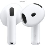 RRP £145.78 - Apple AirPods 4 Wireless Headphones, Bluetooth Headphones with Active Noise Cancellat