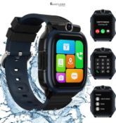 RRP £108.72 - AstraMinds 4G Kids Smart Watch GPS Phone IP67 Waterproof Phone Calls WiFi Video Call