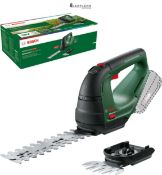 RRP £112.99 - Bosch Cordless AdvancedShear 18V-10 (1 x 2.0 Ah, 18 Volt System, cuts up to 85 m² per