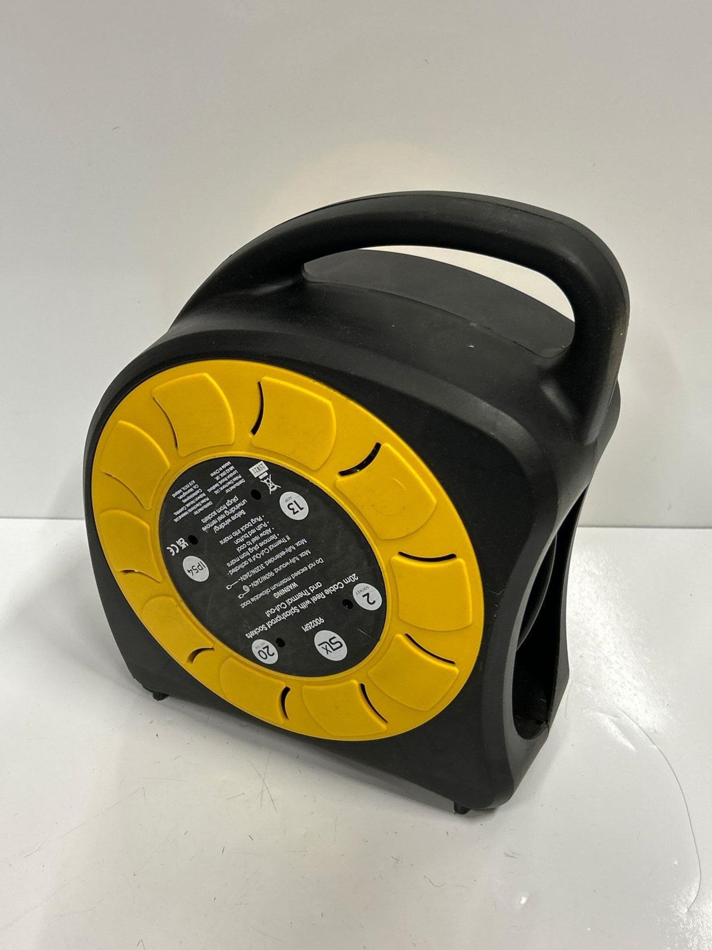 SLx Outdoor Extension Lead Waterproof, 20m, 2 Socket Extension Reel, Heavy Duty Extension Cable, Th - Image 4 of 5
