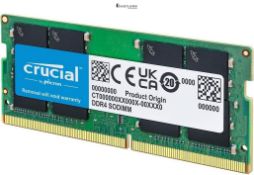 Crucial RAM 8GB DDR4 3200MHz CL22 (or 2933MHz or 2666MHz) Portable Memory CT8G4SFRA32A