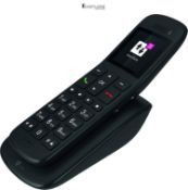 RRP £60.02 - Telekom Speedphone 32 Black 2 Inch Landline Telephone Wireless DECT Base HD Voice