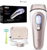 RRP £479.98 - Braun Smart IPL 7 Skin i·expert – IPL Hair Removal Device, Permanent and Painless Hai