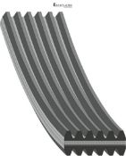 febi bilstein 40713 Auxiliary Belt, pack of one, Black