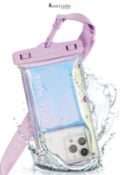 Case-Mate - IP68 Floating Waterproof Phone Case Pouch [Touchscreen Compatible][Fits up to 6.8 inch