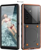 Waterproof Mobile Phone Case for Samsung Galaxy S23/S23 Plus/S23 Ultra/S23 FE [Underwater Touch Scr