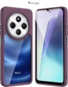 ARRYNN Transparent Case for Xiaomi Redmi 14C 4G Mobile Phone Case with Screen Protector, Soft Silic