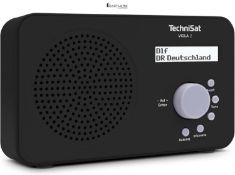 TechniSat VIOLA 2 - portable DAB radio (DAB+, FM, loudspeaker, headphone jack, two-line display, bu