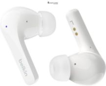 Belkin SoundForm Motion True Wireless Earbuds with Wireless Charging Case & Dual Microphone - IPX5
