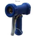 Heavy Duty Jaymac Water Wash Down Gun, 1/2" BSP Inlet - Blue Rubber Cover, 'Dinga' Style