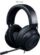 RRP £59.59 - Razer Kraken, Wired Multiplatform Gaming Headset, Custom-Tuned 50mm Drivers, Retractab
