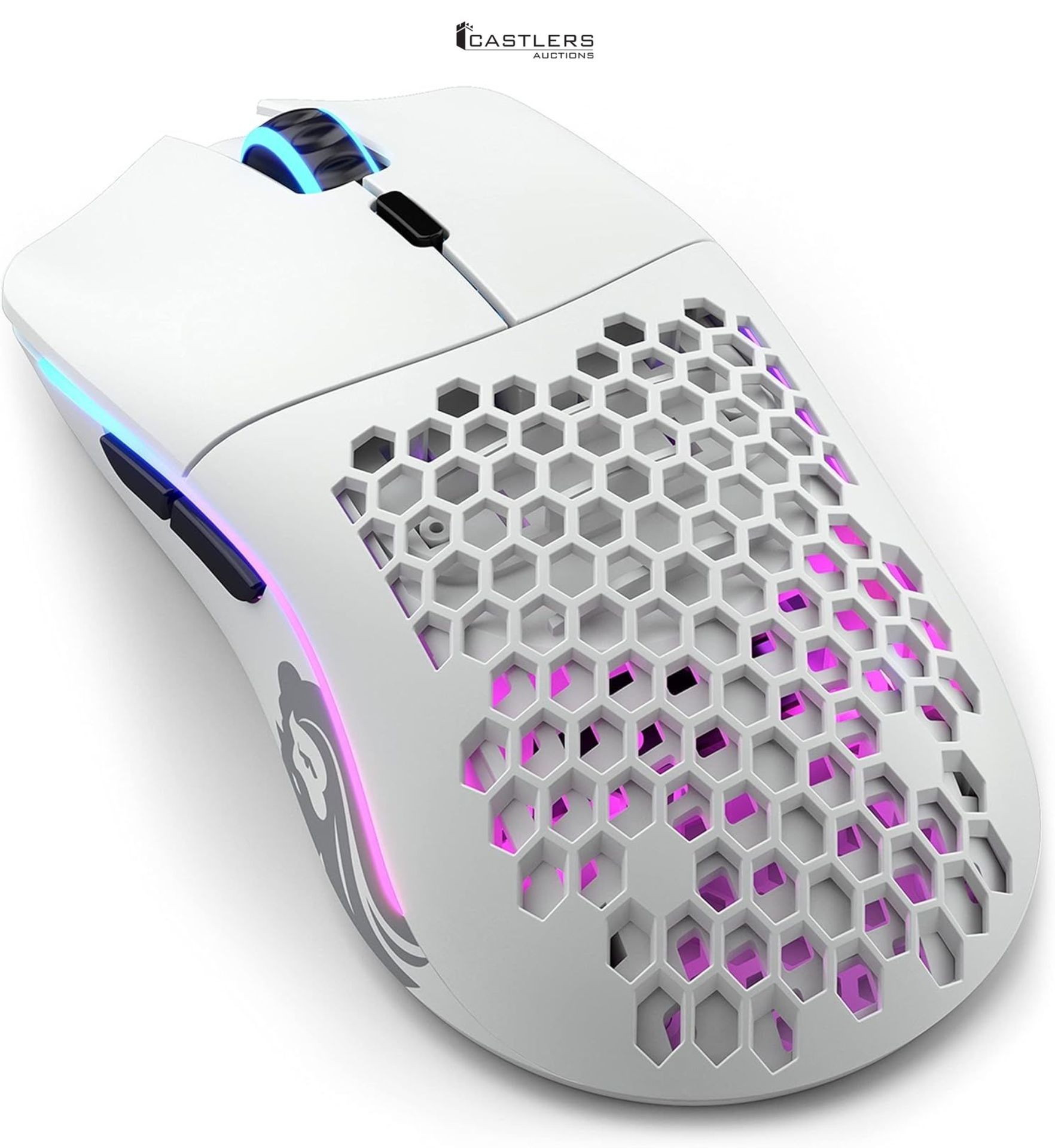 RRP £93.13 - Glorious Gaming Model O Wireless Gaming Mouse - Superlight, 69g Honeycomb Design, RGB,